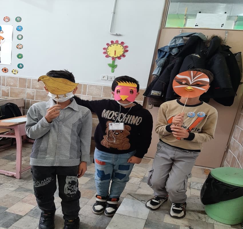 تدریس فارسی درس بلدرچین وبرزگر (نمایش)